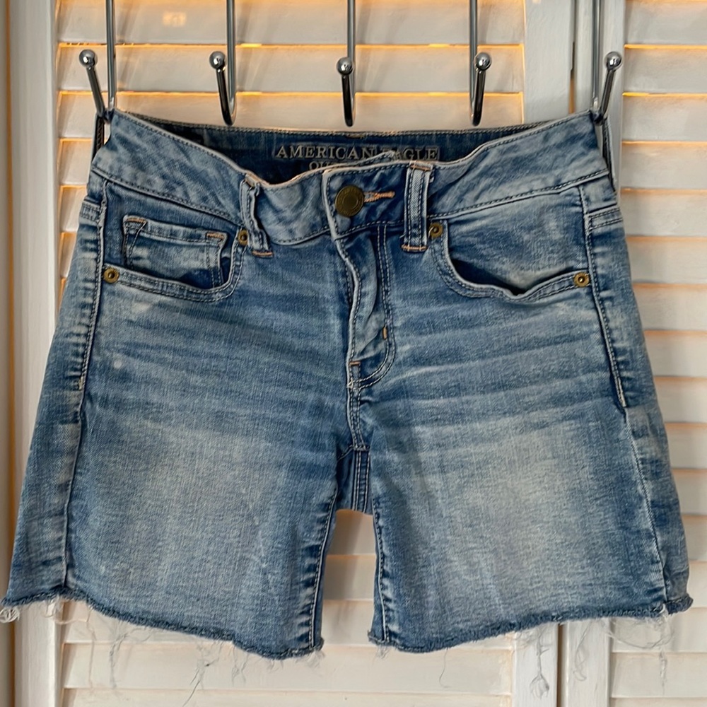 American eagle jean shorts